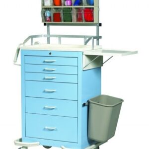 Anesthesia Cart Basic Accessory Package with cart shown