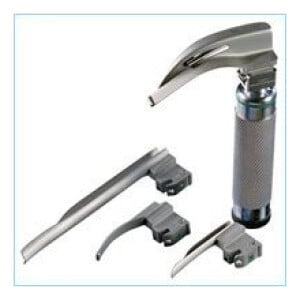 MRI Fiberoptic Laryngoscope Blades