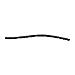 Straight latex blood pressure tubing