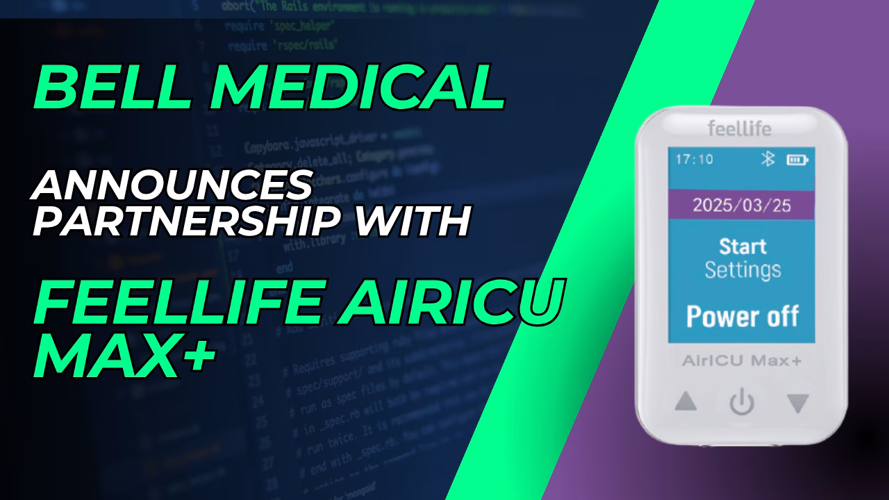 Bell Medical Announces Partnership with Feellife to Bring the AirICU Max+ Portable Mesh Nebulizer to Respiratory Therapists in the United States